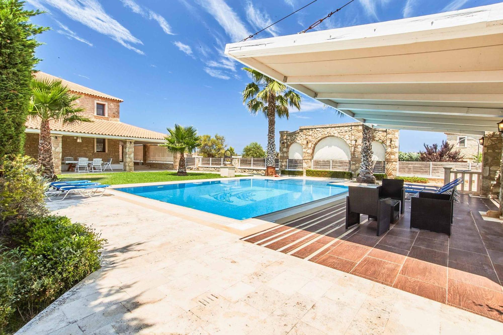 Villa St Dennis Makris Gialos  Exteriér fotografie