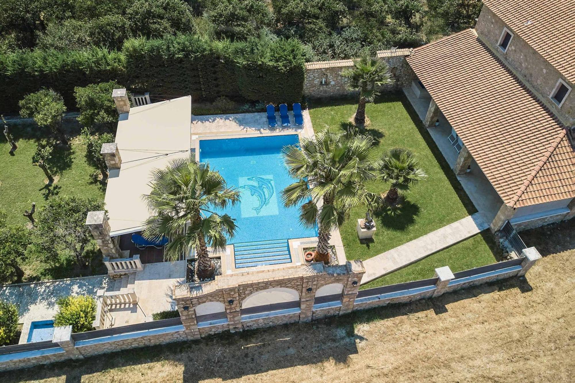 Villa St Dennis Makris Gialos  Exteriér fotografie