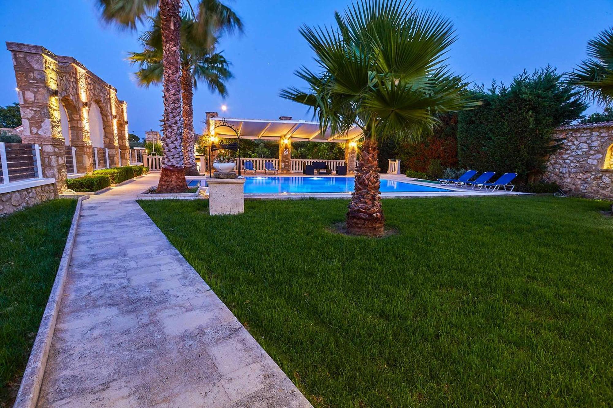 Villa St Dennis Makris Gialos  Exteriér fotografie